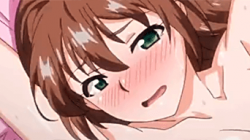 【エロアニメ】ゴムえっちもなんかいいかも。。。ナマでヤりまくってる巨乳JKがコンドームHを初体験♪の画像