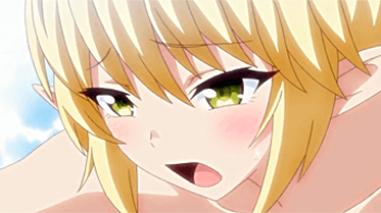 【エロアニメ】こういうのが興奮するんだよなぁｗｗ海で発情しちゃったビキニJKと岩場の影で青姦2回戦ｗｗの画像