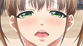 【エロアニメ】お兄ちゃん、、おマンコが熱いの。。。ビーチでおねだりしてくるビキニJKと青姦中出しｗｗの画像
