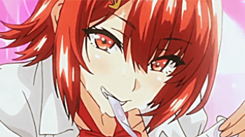 【エロアニメ】異常性欲を隠してるスポーツJKが限界突破！！学校なのに男子を逆レイプして腰振ってるンゴｗｗの画像