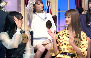 福山絢水 しゃべくり007でPopteenモデルあやみんが本番中ず～と純白パンチラの画像