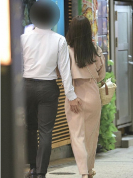 元乃木坂46斉藤優里とジャニーズjrが路チューデート＆ケツ揉み揉みの画像