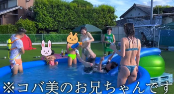 木下優樹菜、Ｔバックビキニ姿で仲間とBBQ動画「いやらしすぎる」の画像
