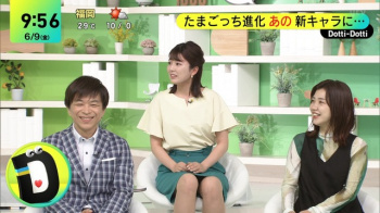 黒田みゆアナ、パンチラ！カメラ切り替わらなければパンチラしてたなの画像