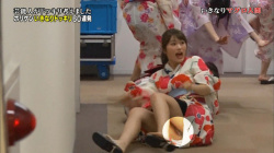 NMB48渋谷凪咲、パンチラしてしまう！たまりませんわの画像