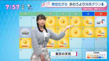 椿野ゆうこアナ、凄いモコモコおっぱいデッカ！隠しきれない乳房の画像