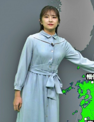 與猶茉穂アナ、リブニットおっぱい最高!乳房の膨らみエチエチ過ぎの画像