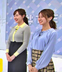宇賀神メグアナ、ニットおっぱいデッカ!とんでもないスケベ乳だなの画像