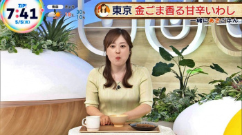 水卜麻美アナ、YCおっぱい乳房の膨らみクッキリたまりませ～んの画像