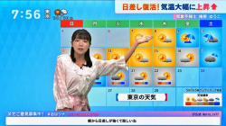 椿野ゆうこアナ、透けブラおっぱいデッカ!乳房の膨らみタマランわの画像