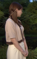 森山みなみアナ、YCニットおっぱい厚みがしゅごい!横向くとやばいの画像