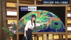細川栞アナ、ピンクおっぱいYC乳房の膨らみエチエチ過ぎでしょの画像