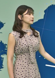 與猶茉穂アナ、ノースリワンのツンツンおっぱい！ボンキュボンですねの画像
