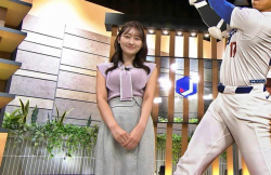 森山みなみアナ、ノースリおっぱいデッカ!YCの膨らみたまりませ~んの画像
