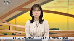 古旗笑佳アナ、ブラウスおっぱい膨らみのカタチがエッロ過ぎ最高！の画像