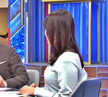 藤本万梨乃アナ、YCおっぱいの膨らみデッカ！タマランちの画像