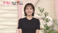 河出奈都美アナ、YCの膨らみデッカ過ぎ！生意気なおっぱいしてるなの画像