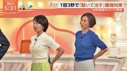 出水麻衣アナ、はち切れそうなYCおっぱいの膨らみデッカ過ぎタマランの画像
