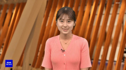 浅田春奈アナ、この模様のニット横乳おっぱいエッロ！たまりませ～んの画像