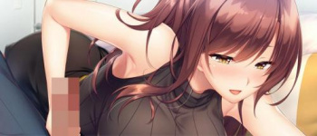 巨乳美女が初セックス！おっぱいを押し付けて肉棒を手コキするお姉さんの画像