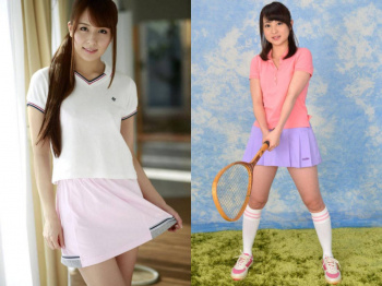 元気で可愛いテニスウェア女子画像(30枚)の画像