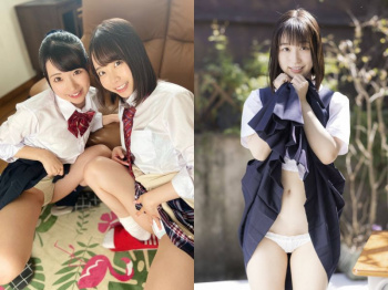 [Part3]パンツを見せてオラに元気を分けてくれ！女子のたくし上げパンチラ画像(30枚)の画像
