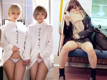 [Part6]パンツを見せてオラに元気を分けてくれ！女子のたくし上げパンチラ画像(30枚)の画像