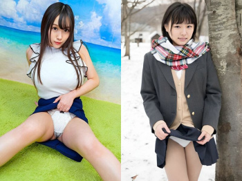 [Part11]パンツを見せてオラに元気を分けてくれ！女子のたくし上げパンチラ画像(30枚)の画像