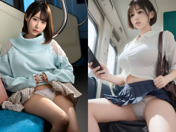 [Part18]パンツを見せてオラに元気を分けてくれ！女子のたくし上げパンチラ画像(30枚)の画像