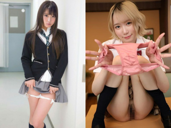 パンツを脱ぎかけている女子がエロい画像(Part3)の画像