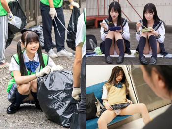 [Part18]そのパンツが気になってガン見したくなる目線のいっちゃうパンチラ画像(30枚)の画像