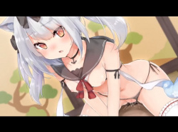 ケモっ娘達とエッチをしていくエロアニメ動画の画像