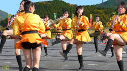 京都橘高校の吹奏楽JKのハミパンチラの画像