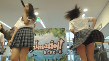 【アイドル】「リリシック学園」のハミパンチラの画像
