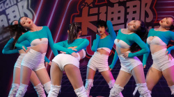 【JK】台湾の女子校生の透けパンチラやハミパンチラ、ブラチラ、乳輪チラ、乳揺れの画像