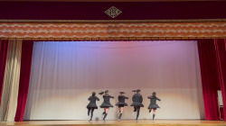 【JK】啓明学院高校ダンス部「K-ingz」の透けパンチラの画像