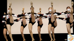 【JD/チア】早稲田大学チアダンスチーム「MYNX」の女子大生のハミパンチラや透けブラの画像