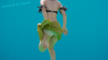 ダンサーのパンチラ、ハミパンチラの画像