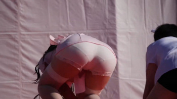 JKの透けパンチラの画像