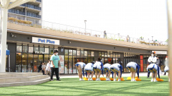 チアJKのパン線、ハミパンチラの画像