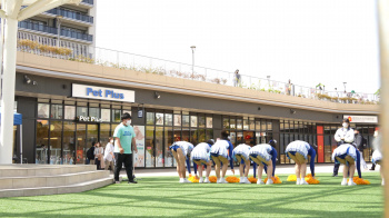 チアJKのパン線、ハミパンチラの画像