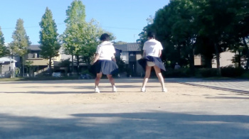 踊ってみたのパンチラの画像