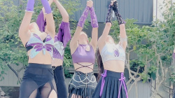 ダンサーの透けパンチラ、ハミパンチラの画像