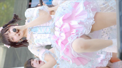 アイドルの透けパンチラ、ハミパンチラの画像