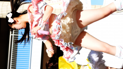 アイドルの透けパンチラの画像