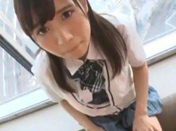 【女子校生＆エロ動画】清楚な女子高生とホテルでファック！生チンポで感じまくりの美少女！魅力的な女の子の画像