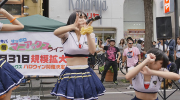 【YouTube】ご当地アイドル・HAPPY少女♪の乳首透け動画がエロい！の画像