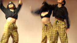 【Pcolle】ダンス部JKのブラチラ動画がエロい！の画像
