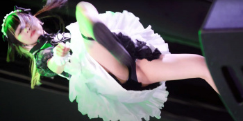【YouTube】地下アイドル・Parasite.Kissのパンチラ動画がエロい!の画像