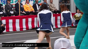 【YouTube】JDチアガールのパンチラ動画の画像